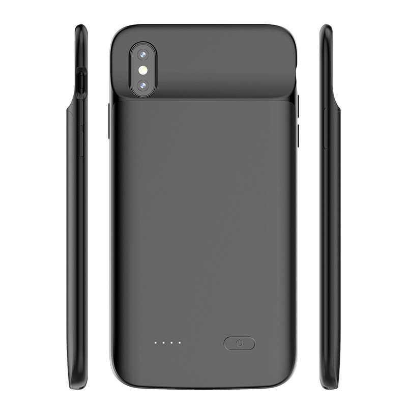 Protective Mobile Phone Charging Backup Power Bank Cover For iPhone XS Max