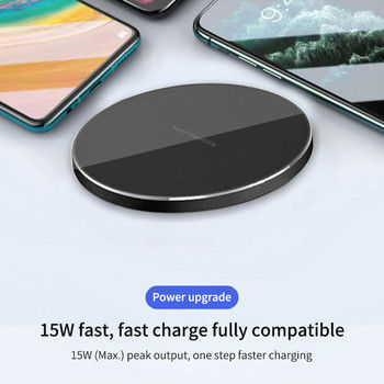 Portable CE Certified Qi Fast Wireless Charging Pad 15w For Smart Phone