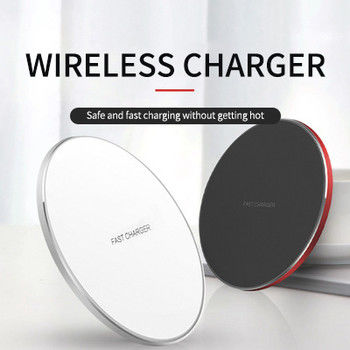 Portable CE Certified Qi Fast Wireless Charging Pad 15w For Smart Phone