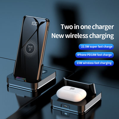 Over Current Portable Fast Qi Wireless Charger  Power Bank Compatible