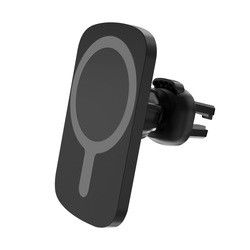 Compatible Wireless Charging Car Holder , Magnetic Qi Car Charger 10W