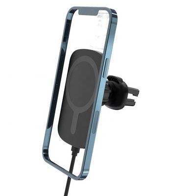 Chargement rapide Chargeur de voiture sans fil Qi 5V Portable Magnétique Multifonctionnel