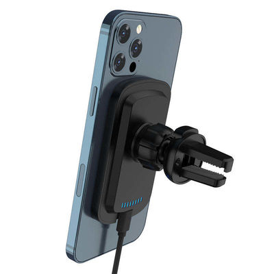 Compatible avec le chargeur de voiture sans fil ABS Qi Porteur de téléphone intelligent