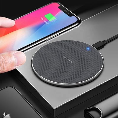 Aluminum Alloy Fast Qi Wireless Charger