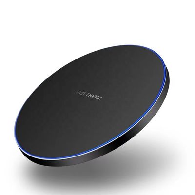 Aluminum Alloy Samsung Fast Qi Wireless Charger Pad 10w Mobile