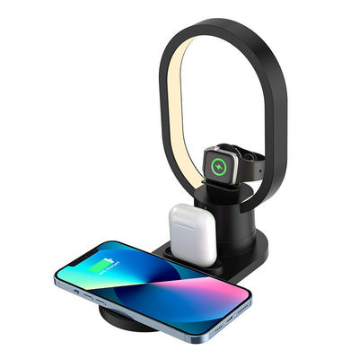 Smart Sensor Multifunzione Caricabatterie Wireless 4 In 1 Desktop Per Airpods