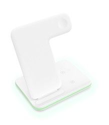 Type C Port 3 In 1 Multi Function Wireless Charging Station 5W Convenient