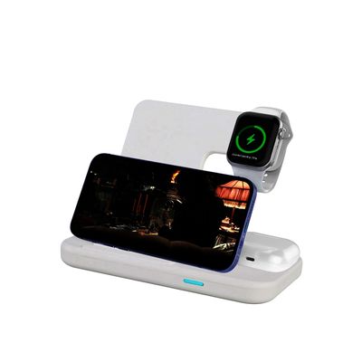 Smart Fast Charge Docking Station , 3in1 Fast Wireless Charger For Airpods 15w