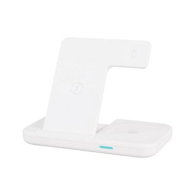 Smart Fast Charge Docking Station, 3in1 snelle draadloze oplader voor Airpods 15w