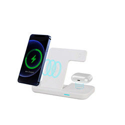 Smart Fast Charge Docking Station, 3in1 snelle draadloze oplader voor Airpods 15w