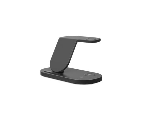 Akku-Leistung Qi Wireless Charger Station Stand 9V