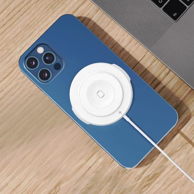 ABS Magnetic Wireless Chargers Station 8mm Charging Distance Watch Use