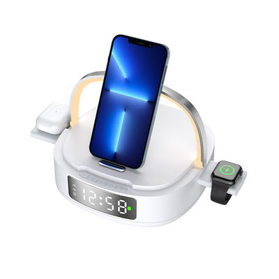 Fast 5 In 1 Qi Wireless Charger Station 15w  Mobile Phone Use