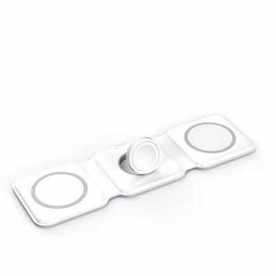 Magnetische Samsung Qi Ladestelle, 3 in 1 Klappladegerät 15w