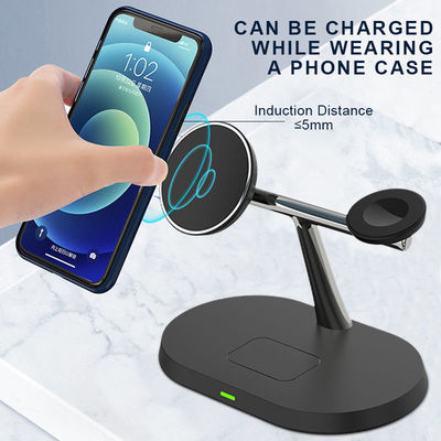 Over Voltage  Multi Function Charging Station , ABS Qi Fast Wireless Charger