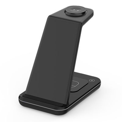 Logotipo personalizado 15w Wireless Charging Stand, Dock de Carregamento Qi Magnético