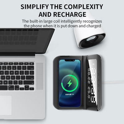 Snooze Mode Qi Wireless Charger Clock
