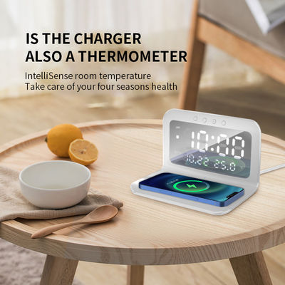 Snooze Mode Qi Wireless Charger Clock