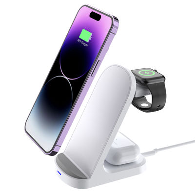 Apple Use Qi Wireless Charging Stand 9V ROHS Approval Multi Function