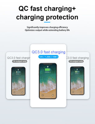 Portable Samsung Backup Phone Chargers 1000 Mah Fast Charging