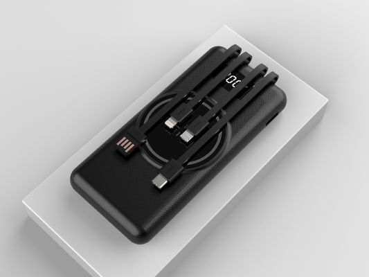 Caricabatterie per cellulari portatili magnetiche, 5 in 1 Power Bank 205KHz