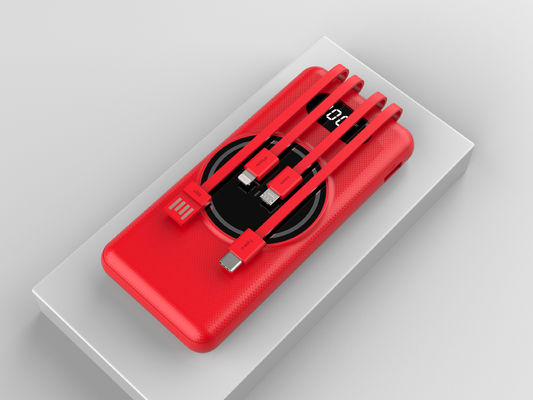 Ultra Compact Wireless Backup Phone Chargers 10000mAh FCC Certified