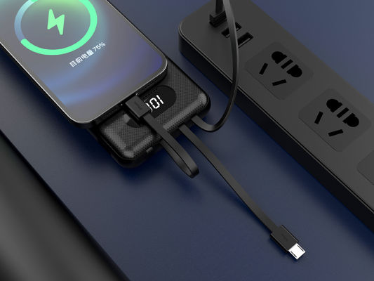 Caricabatterie per cellulari portatili magnetiche, 5 in 1 Power Bank 205KHz