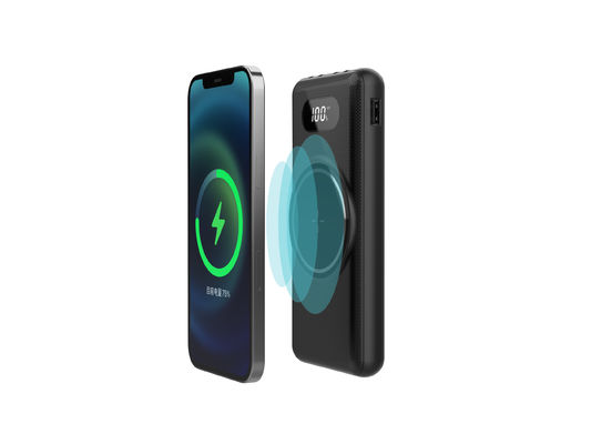 Qi Enabled Mobile Backup Phone Chargers 5V Magnetic Overcurrent