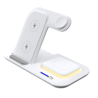 Multiple Devices Qi Wireless Charger Dock Stand 267g  For Mobile Phone