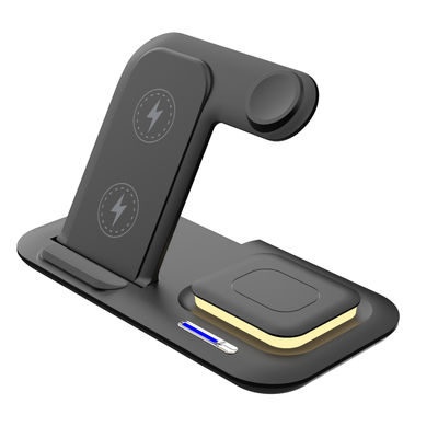 Convenient  Qi Wireless Charger Dock 15W 5 In 1 Charging Station Multi Functional
