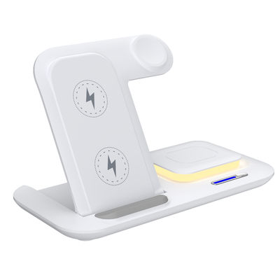 Convenient  Qi Wireless Charger Dock 15W 5 In 1 Charging Station Multi Functional