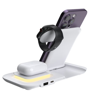 Multiple Devices Qi Wireless Charger Dock Stand 267g  For Mobile Phone