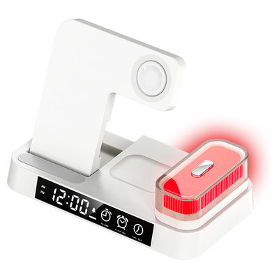 Multifunctional Qi Wireless Charger Dock Stand CE certified With Clock