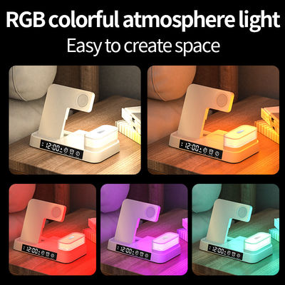 Enabled Qi Wireless Charger Station RGB Over Temperature Protection Apple Use